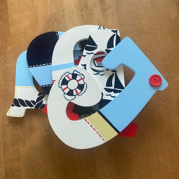 JACOB wooden letters - Picture 7 of 7